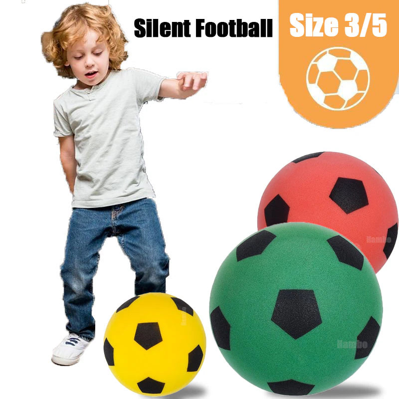 Bouncing Mute Ball Indoor Silent Basketball 24Cm Foam Basketball Silent Soft Ball Size 7 Air Bounce Basket Ball 3/5/7 Sports Toy