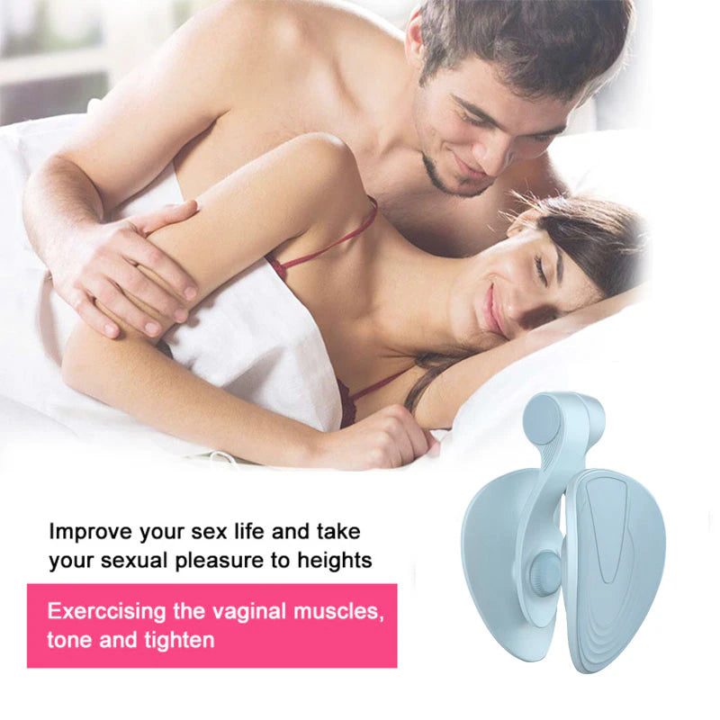 New Kegel Exerciser Pelvic Floor Muscle Trainer Women Postpartum Repair Bodybuilding Hip Leg Train Fitness at Home Gym Equipment
