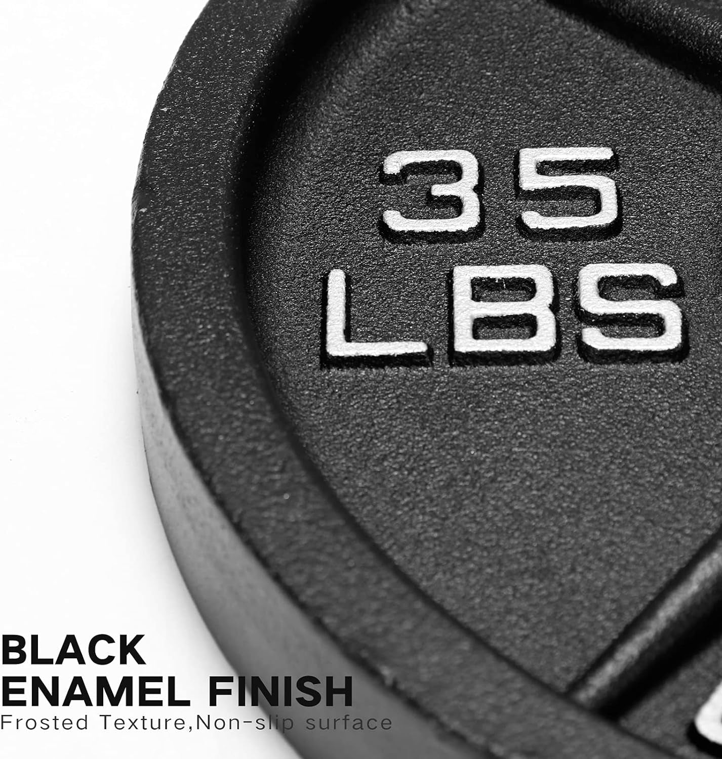 Weight Plates 2-Inch,Olympic Weightlifting Plates,Solid Iron Barbell Weights for Strength and Conditioning Workouts and Weightlifting, Various Weights